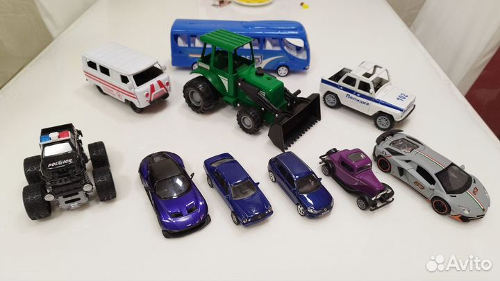 Детские машинки игрушки пакетом