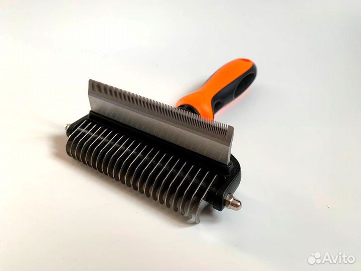 Расческа для кошек и собак дешеддер колтунорез