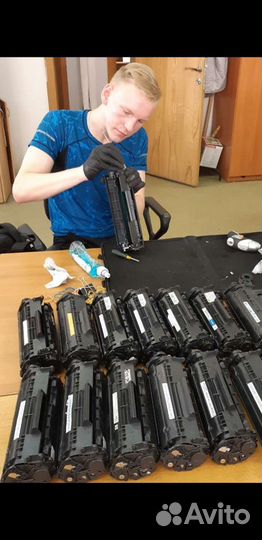 Заправка картриджей на месте заказчика