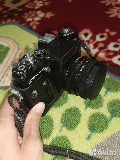 Плёночный фотоаппарат зенит ем