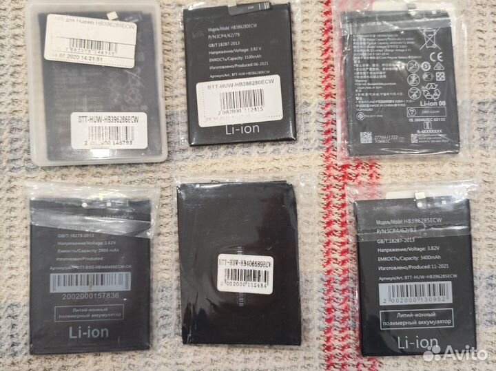 Аккумуляторы Huawei / Honor Новые