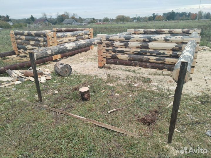 Сруб бани 3х3