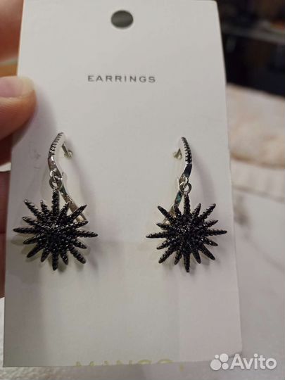 Серебряные серьги
