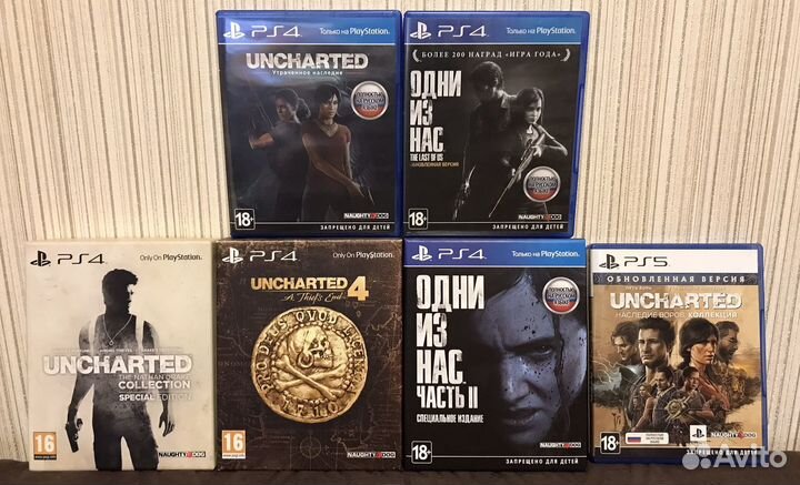 Игры PS4 (K-Я) стилбуки, редкие