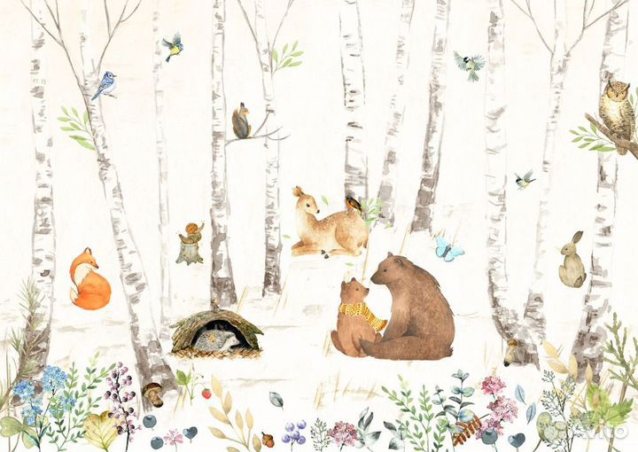 Обои в детскую