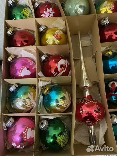 Елочные игрушки гдр