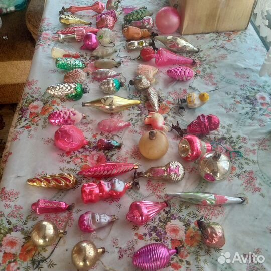 Елочные игрушки СССР