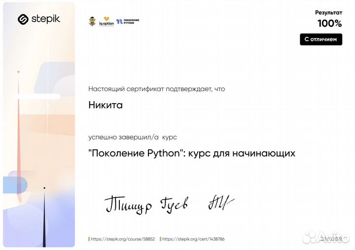 Репетитор по программированию python