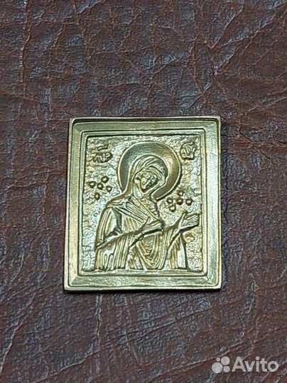 Иконка латунь