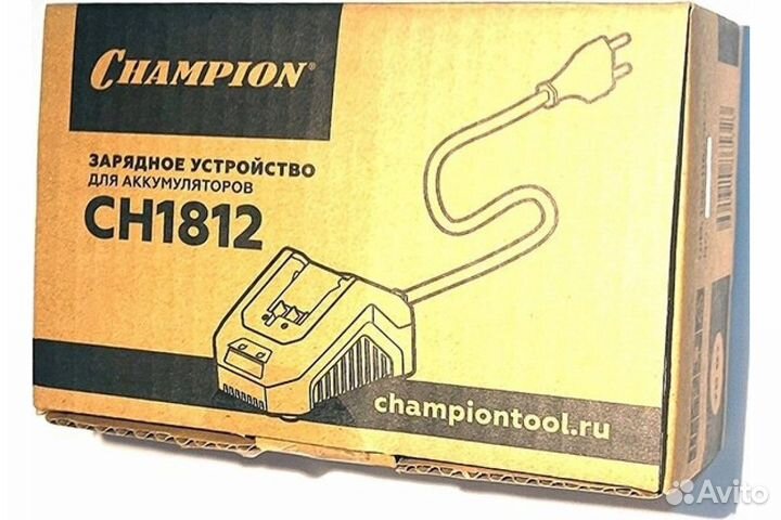 Зарядное устройство Champion CH1812 (18В 4А Li-ion 0,33кг)