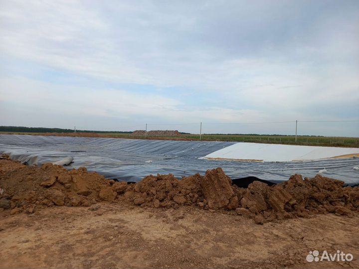 Монтаж сварка геомембраны