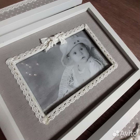 Фоторамка деревянная