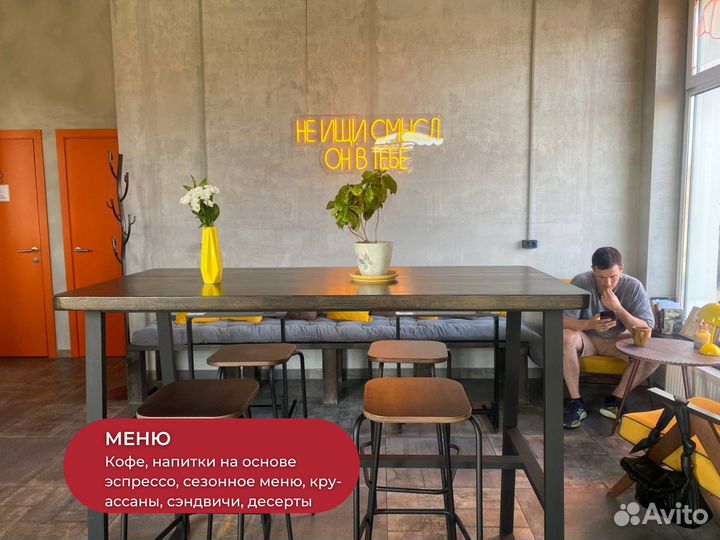 Прибыльная кофейня в 15 м от метро 