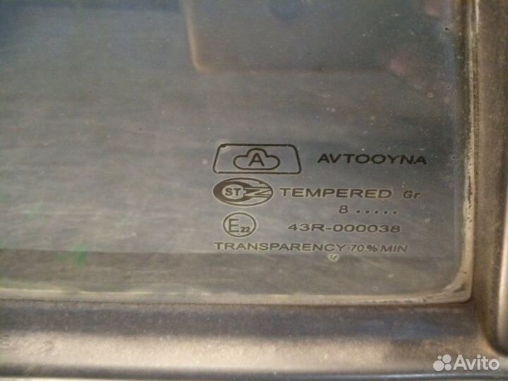 Форточка двери задняя левая Daewoo Nexia N150