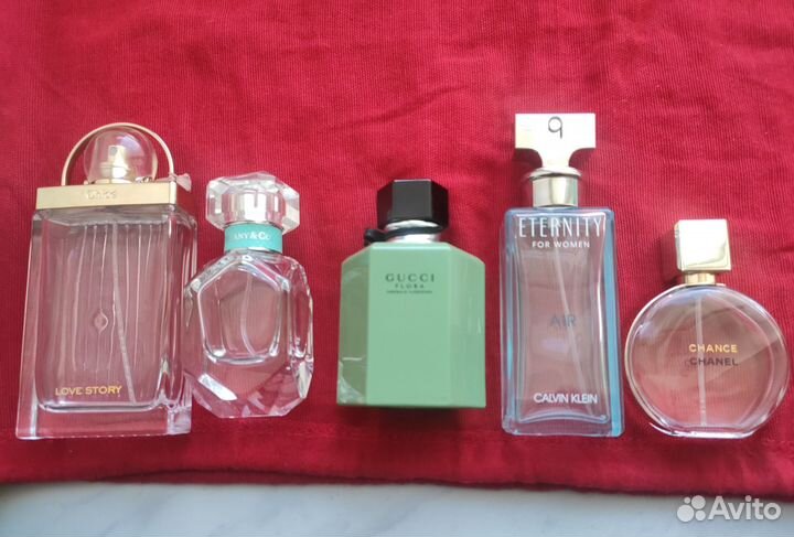 Флакон из под духов и коробки оригинальные