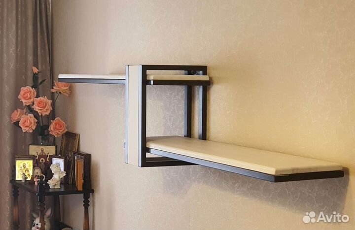 Полка настенная лофт