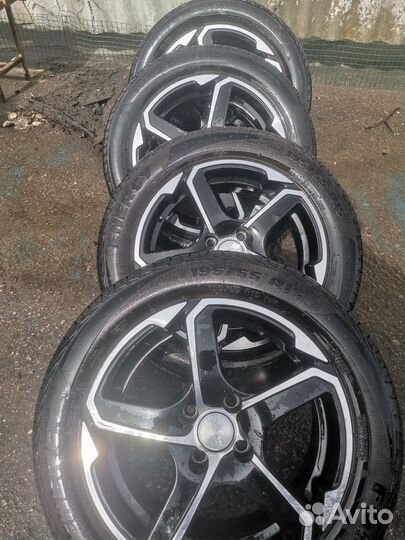 Литые диски r15 4 98 бу