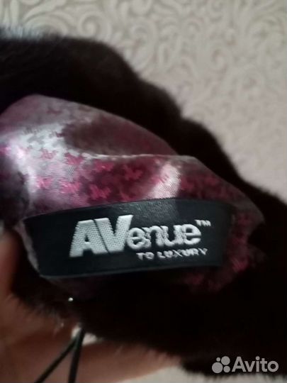 Женский норковый берет