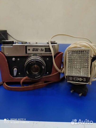 Пленочный фотоаппарат фэд5в