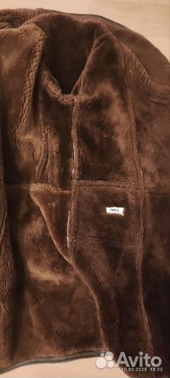 Дубленка мужская р.54 италия