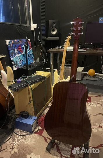 Электроакустическая гитара Fender CD-60