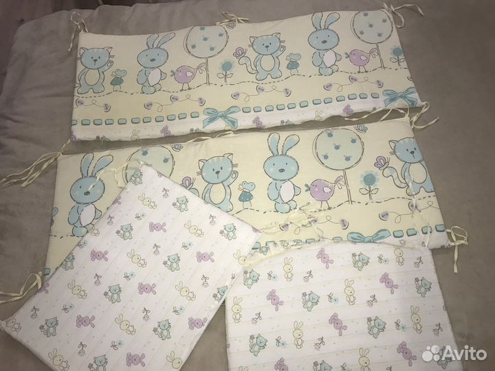 Бортики в кроватку