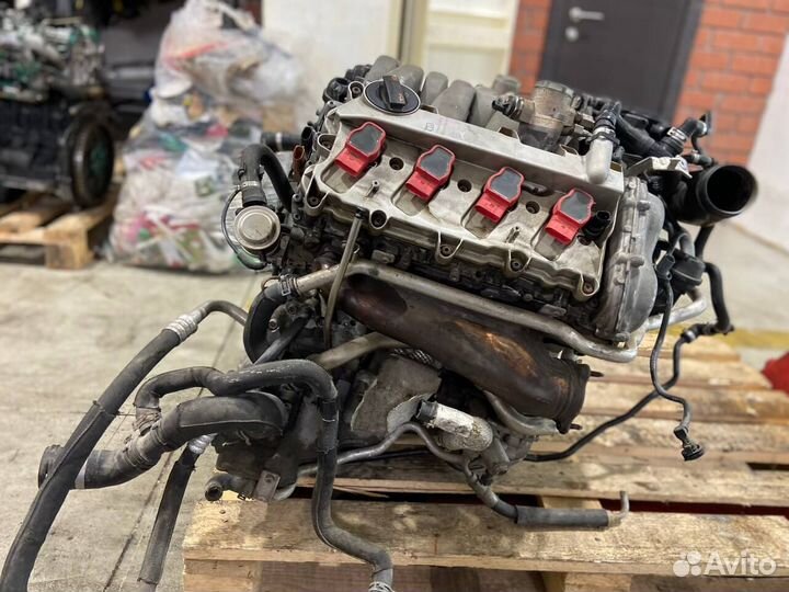Двигатель CDR в сборе Ауди А8 4.2 л 372 л.с