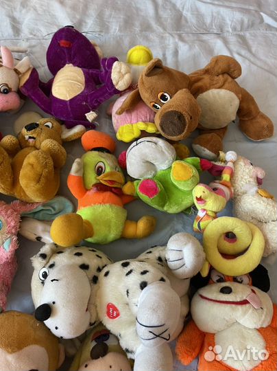 Игрушка мягкая пакетом винни, пикачу, гарфилд