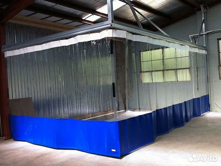 Штора для сто / Автомастерской