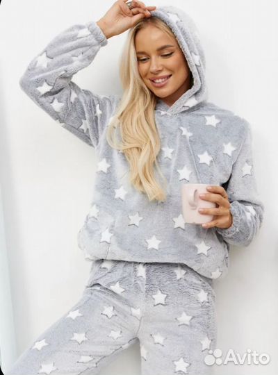 Пижама женская теплая