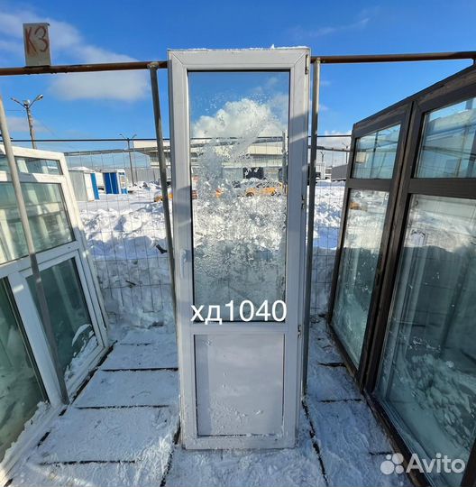 Дверь пластиковая Б/У 2200(в)х700(ш)