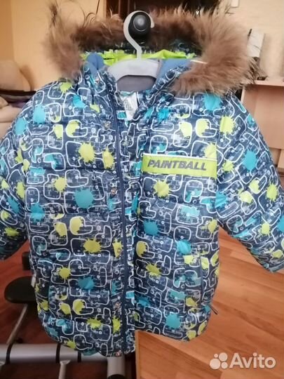 Детский пуховик
