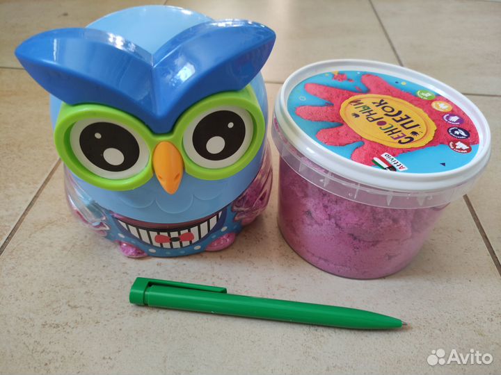 Кинетический песок с игрушками набор