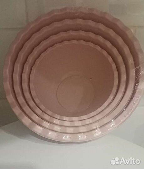 Наборы мисок из 4шт. Новые