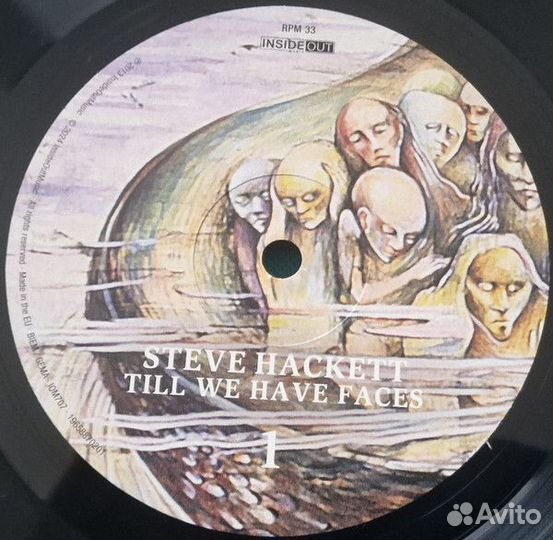 Steve Hackett - Till We Have Faces Black Vinyl