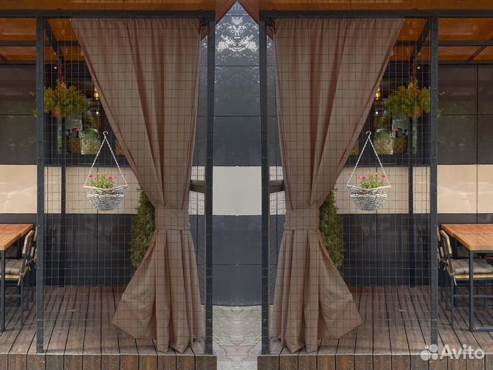 Уличные шторы 