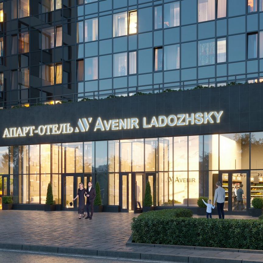 Апартаменты-студия, 50,9 м², 7/14 эт.