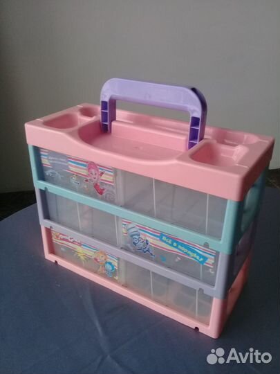 Контейнер органайзер для ватных дисков и палочек