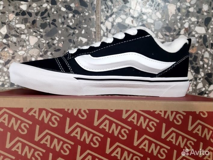 Кроссовки кеды Vans Knu-Skool VR3 кожаные 40р