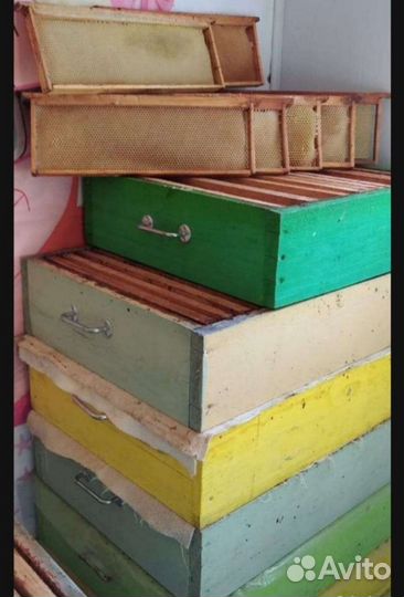 Рамки для ульев гнездовые, медовые