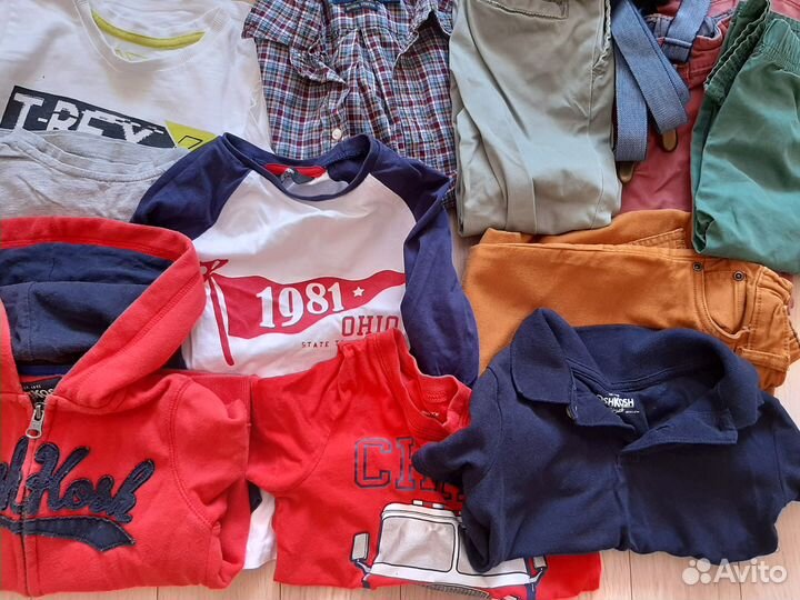 Пакет одежды 3-5 лет мальчик