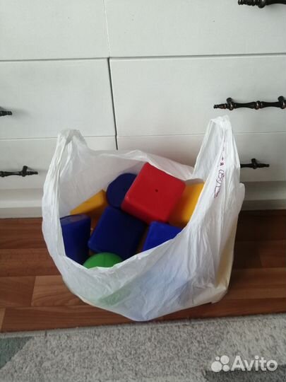 Кубики пакетом