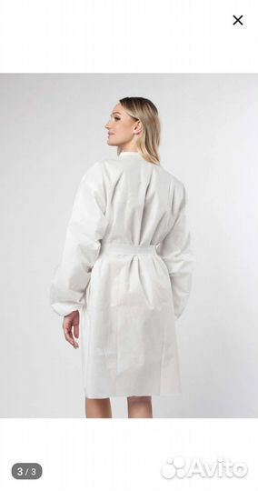 Медицинский халат женский/мужской/для студентов