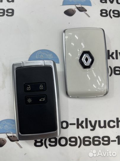 Ключ Рено Меган 4 (Ключ Renault Megane 4)