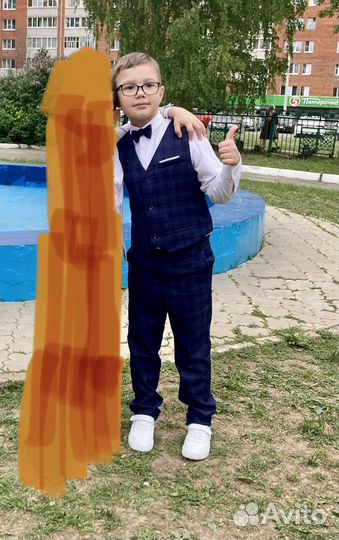 Школьный костюм для мальчика 134 140
