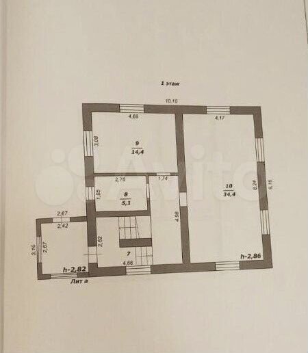 Дом 183,7 м² на участке 13 сот.