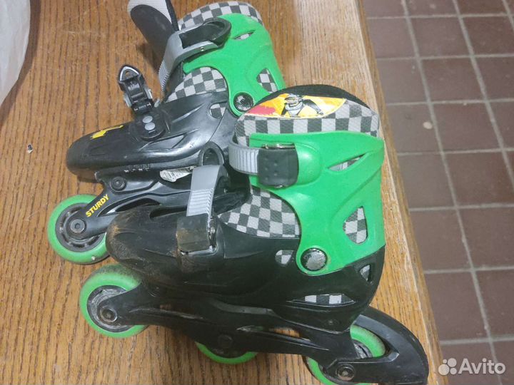 Роликовые коньки детские раздвижные