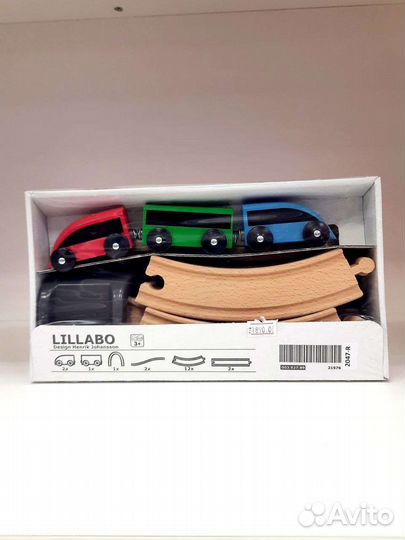 Железная дорога Лиллабу Lillabo IKEA