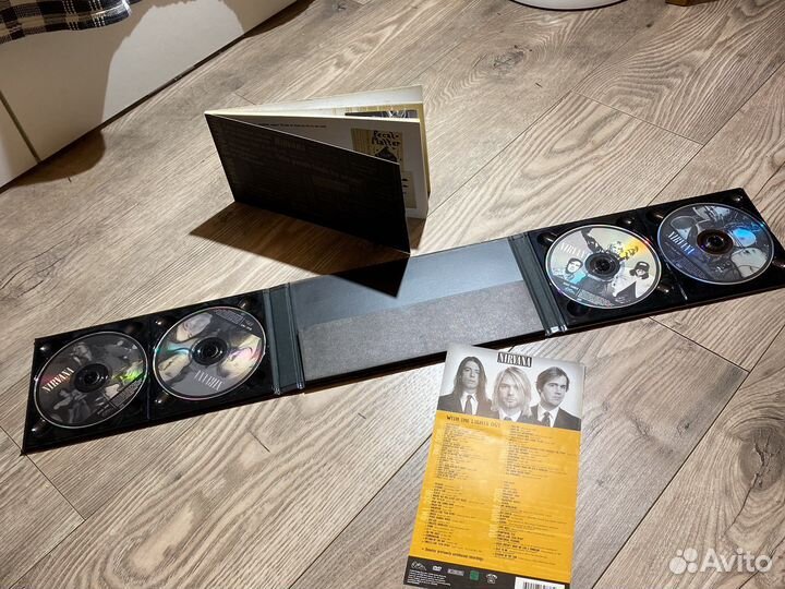 Nirvana 3CD+DVD BOX-SET