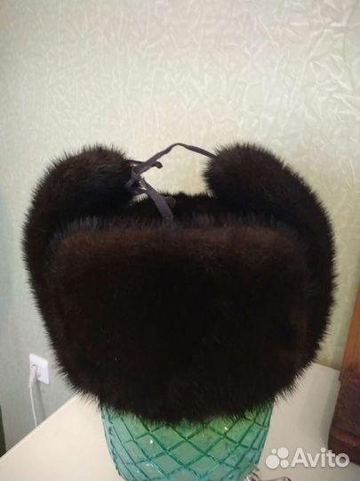 Мужская норковая шапка